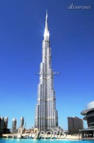 The worlds tallest building.