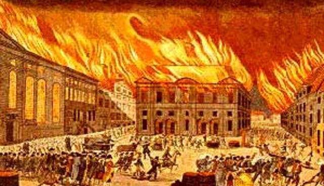 2/3 af København brænder ned