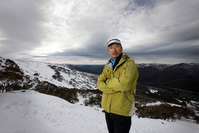 Sherpa Pemba Dorjie climbs Mount Everest