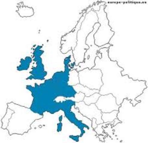 Primera Ampliación de la CEE.