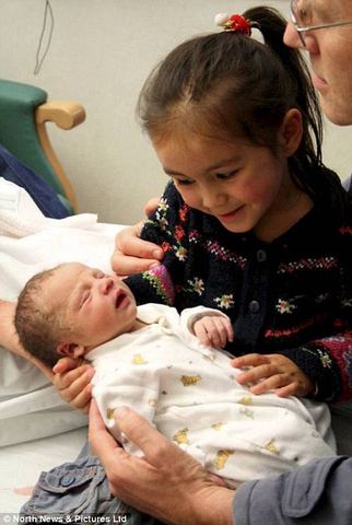 when my other brother was born