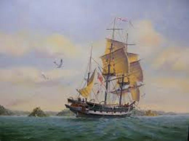 Charles Darwin joined a five year scientific expedition on the survey ship HMS Beagle.