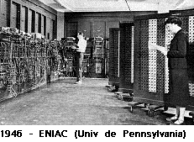 Eniac -- John Mauchly y Prespert Ecker