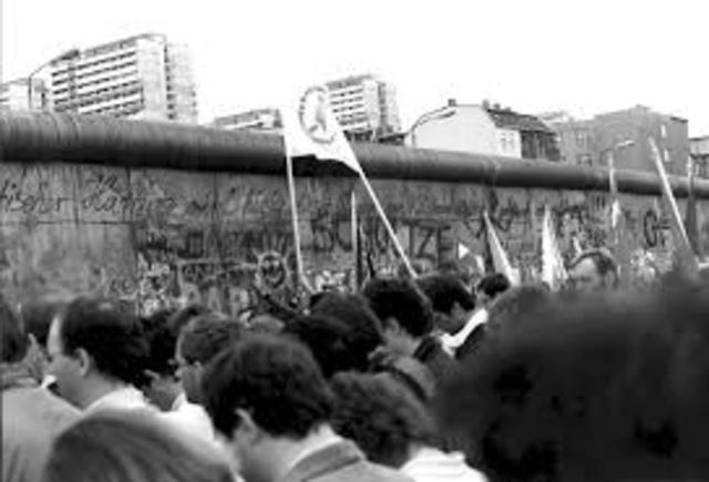 The fall of the Berlin Wall