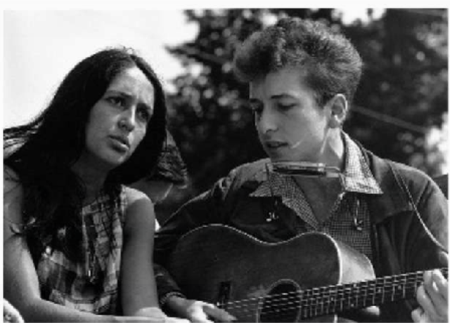 Bob Dylan y Joan Baez