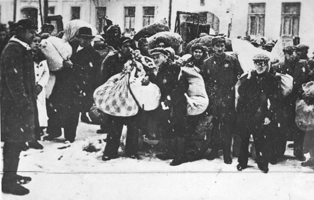 First Deportation of German Jews in occupied Poland