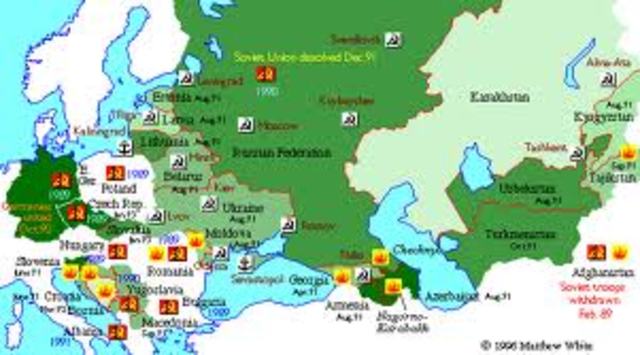 The fall of the Soviet Union