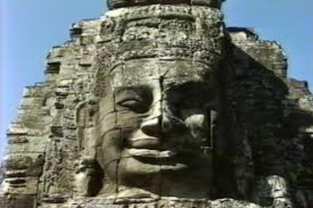 Khmer rulers relocate the capital to Phnom Penh