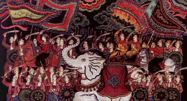 Vietnamese armies repeatedly attack the Khmer.