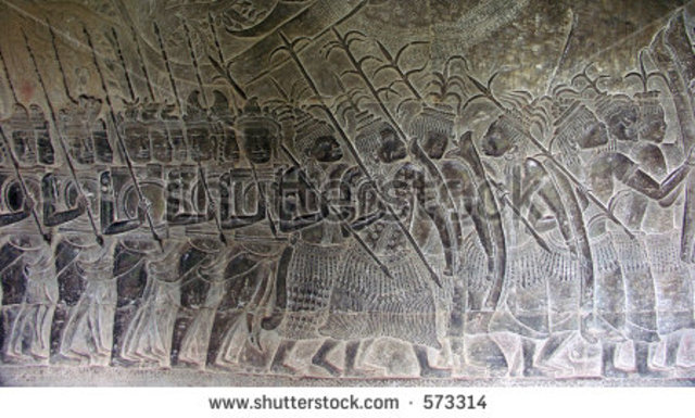 Champa kingdom was defeated by Khmers