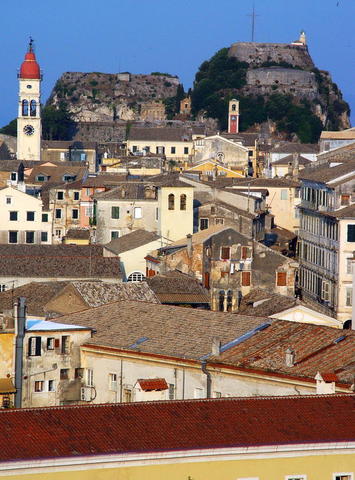 The Old town of Corfu designated a UNESCO world heritage site