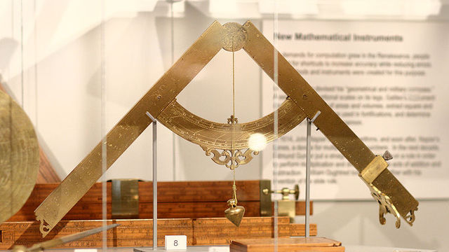 Galileo Invents the Military Compass