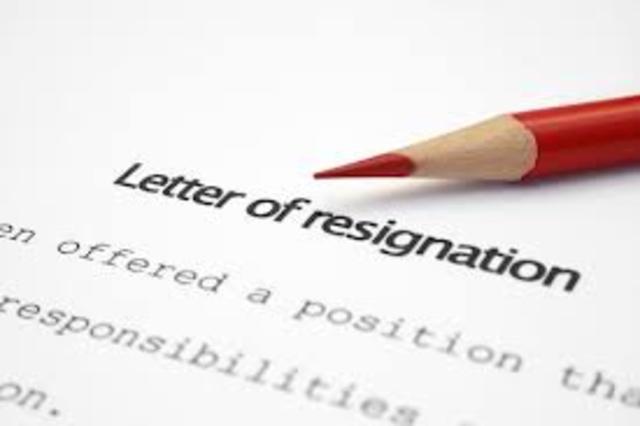 Resignation
