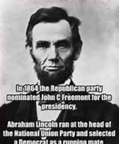 He won the Republican party’s nomination