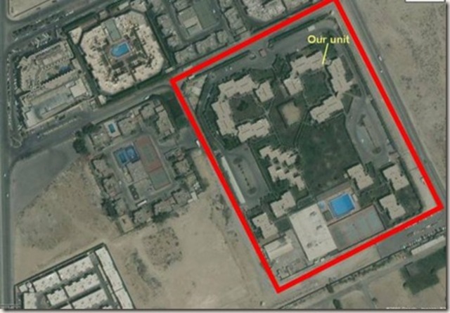 I took my first step at albilad compound