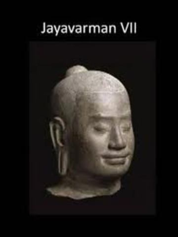Jayavarman VII deafeats the Chams