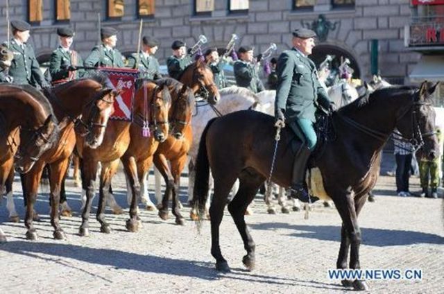 Denmark celebates First National Flag day