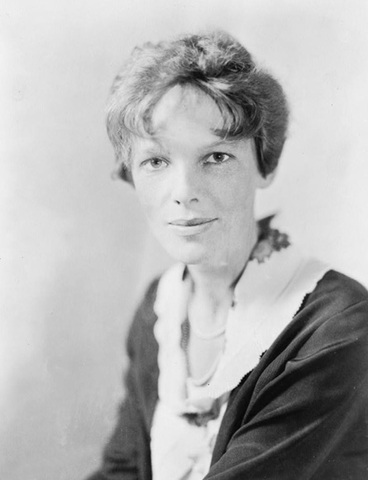 Amelia Earhart vanishes across the Pacific