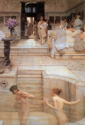 Sir Lawrence Tadema- A Favourite Custom