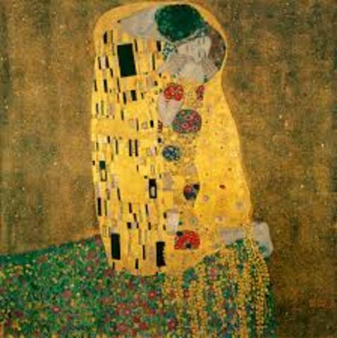 EL BESO, KLIMT . (1907 - 08)