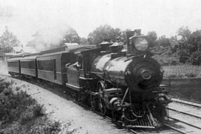 Den første danske jernbane