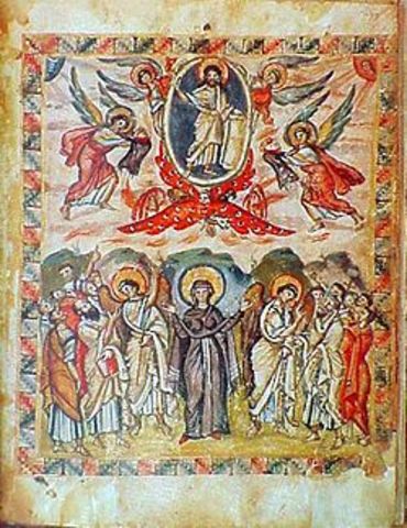 Rabbula Gospels, no artist mentioned