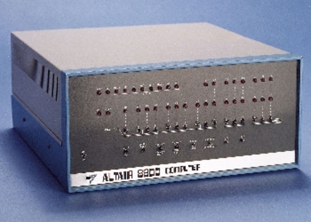 altair 8800 microcomputadora personal