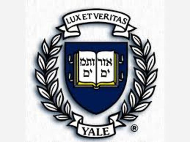 Yale University is founded