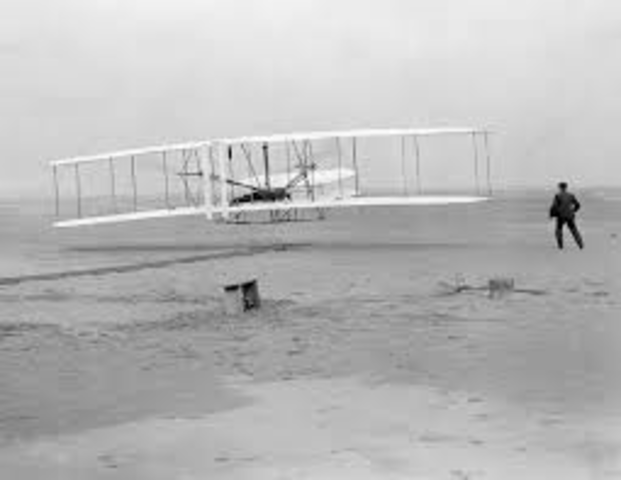 Wright brothers first flight
