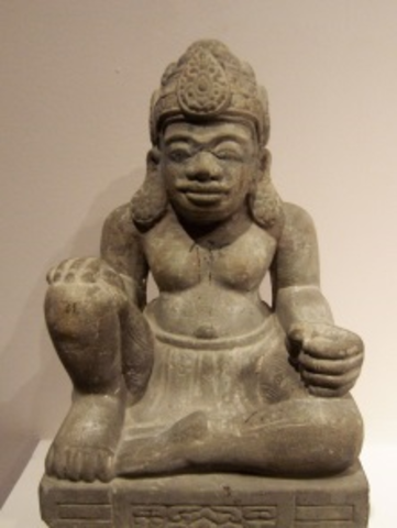 The Khmers won a long battle against the Champas