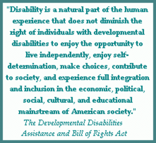 Developmental Disabilities Assistance and Bill of Rights Act