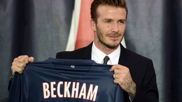 David Beckham 3 years old