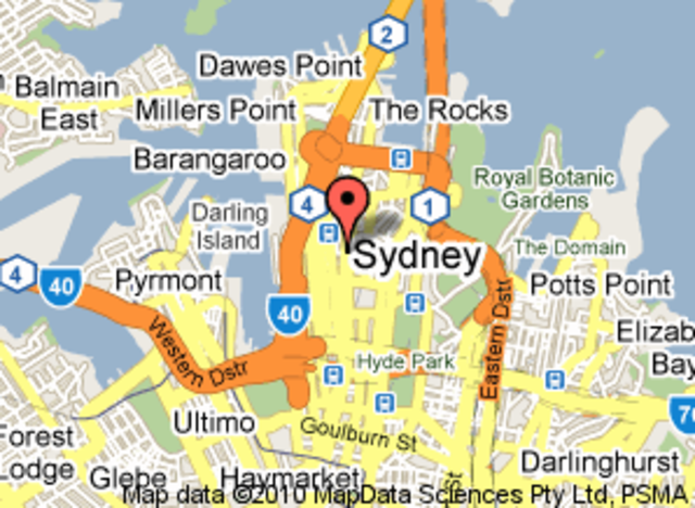 Arrive in Sydney, Australia