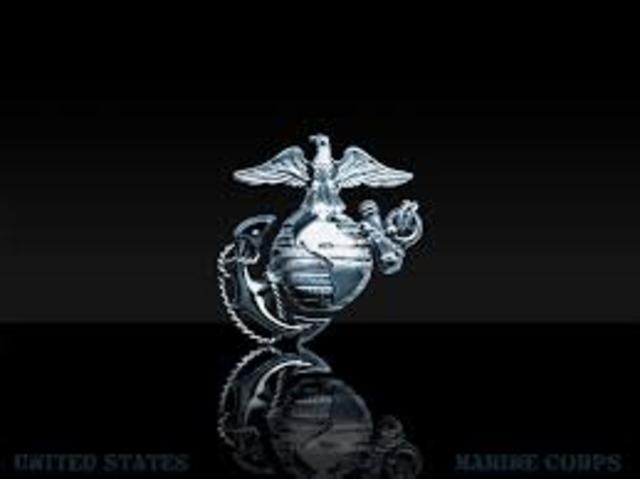 Joined USMC