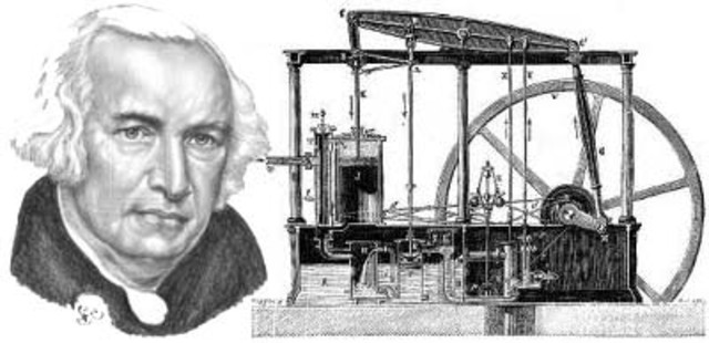 Invención de la Máquina de Vapor de James Watt