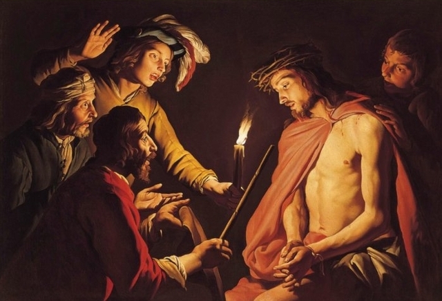 Matthias Stom Christ Crowned with Thorns