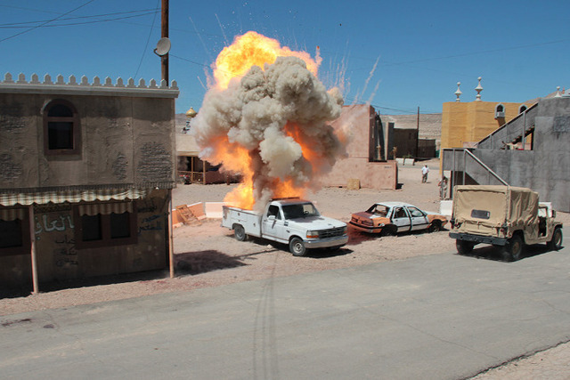 A series of bombings