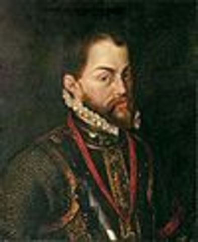 Coronacion de Felipe II como rey de Portugal