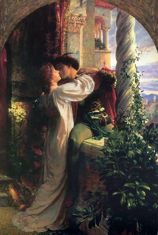 Romantic- Frank Dicksee- Romeo and Juliet