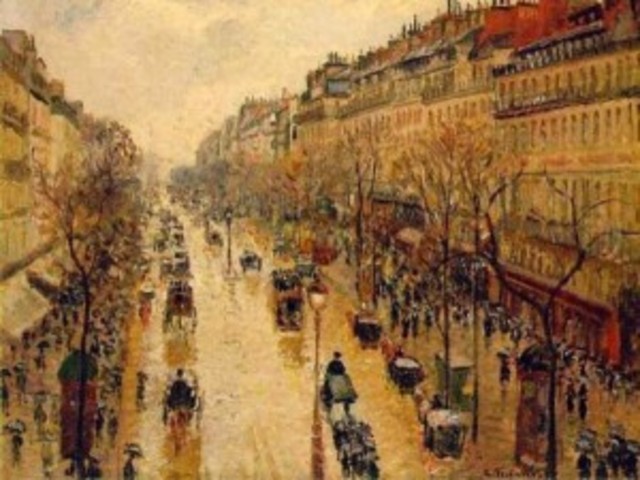 Impressionism - Boulevard Montmarte