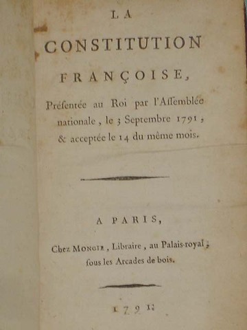 Constitució de 1791