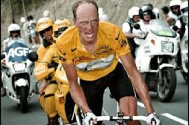 Bjarne Riis Vinder årets Tour De France