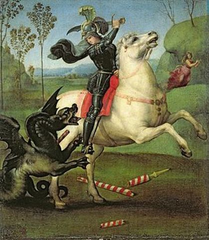 Saint George And The Dragon- Renaissance