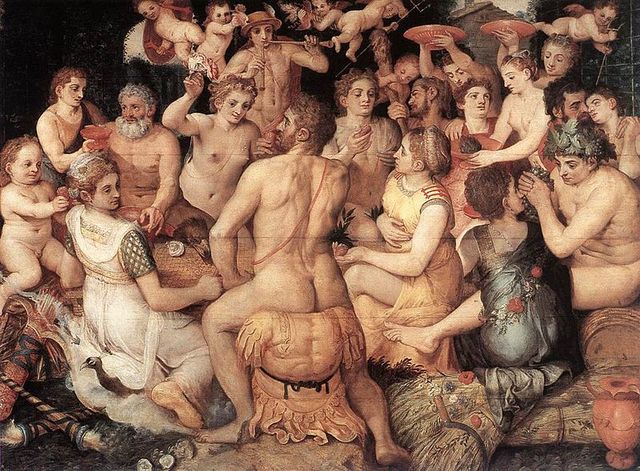 Banquet of the Gods by Frans Floris