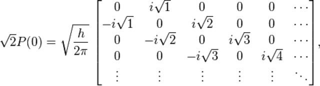 Heisenberg's Matrix Mechanics