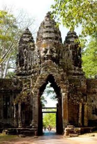 the construction of the Angkor Wat temple commenced