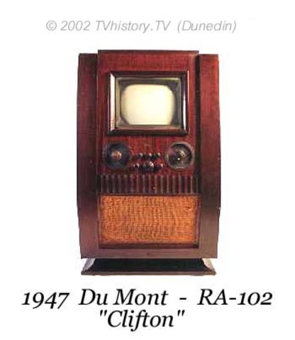 1947 Du Mont- RA- 102 "Clifton"