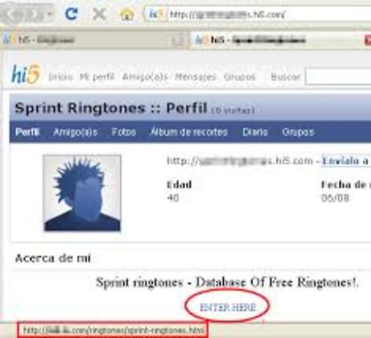 PRIMER CONTACTO CON REDES SOCIALES