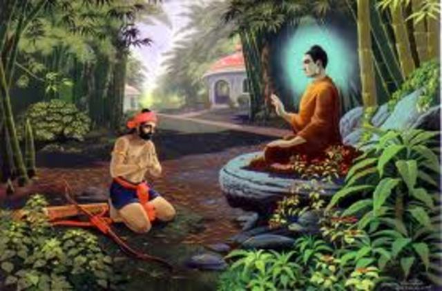 Buddhism becomes main reiligon for the Khmer Empire