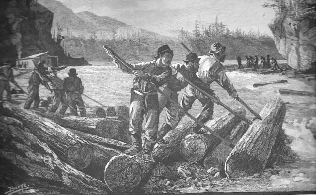 Early lumbermen